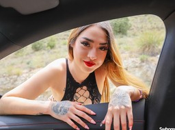 Road Sex Adventures With Melania Dark