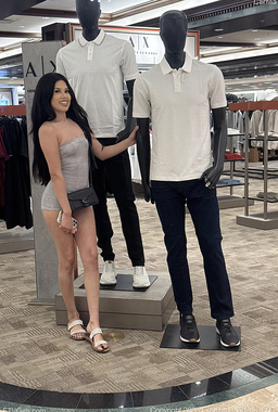 Delicious Babe Camila Posing Naked By A Car