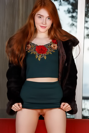 Redhead Jia Lissa Masturbating Passionately