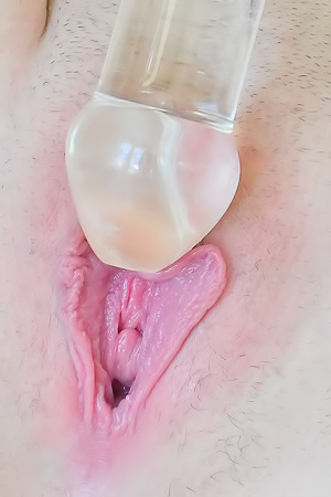 Stephanie Spreads Her Little Pink Pussy