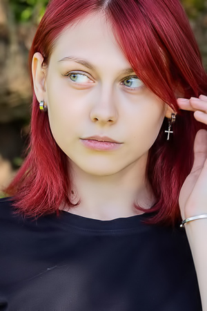 Piper Teases With Her Lingerie, Delicate Touches