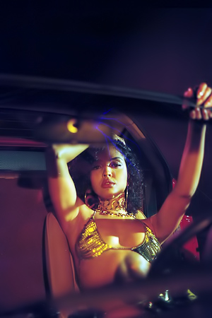 Izabelas Pink Outfit Drips Sensually in Slow Motion